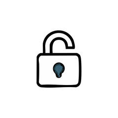 vector illustration of Security symbol some shapes	
