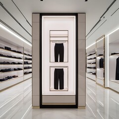 Minimalist Clothing Boutique Interior Design Showcase