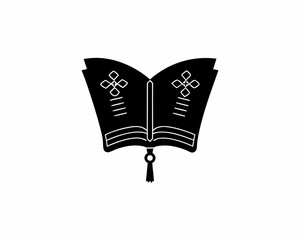  creative silhouette Arcturus bible icon victor illustration