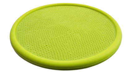 Isolated 3D art of a round Easter egg object with a vibrant color pattern design