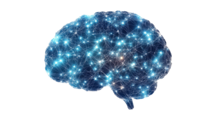 blue hat isolated on white background