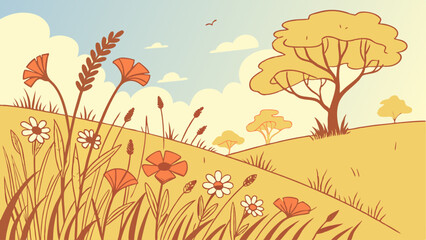 Naklejka premium autumn leaves background