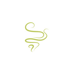 Fototapeta premium Bad smelling green smoke cloud