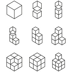 A cube icon