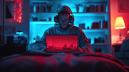 Night Gamer: Immersed in Virtual Worlds