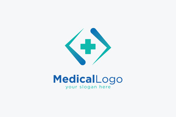 Medical Logo Health Care Vector Template Design