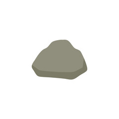 Cartoon rock stone. Vector game art rocks and stones.