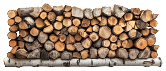 PNG Firewood pile firewood decoration natural.