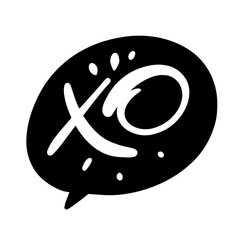 This innovative Creative XO Communication Bubble design captures attention and evokes emotion