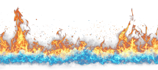 PNG Big blue fire element background flames abstract.