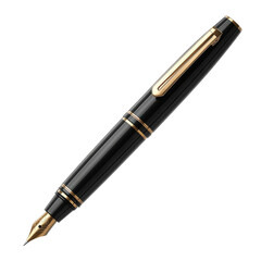 Elegant fountain pen showcase office product photography studio