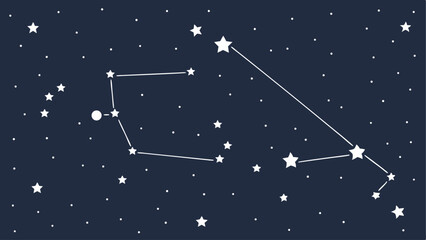 night sky with stars