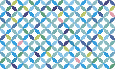 Repeating pattern. Traditional Japanese pattern 