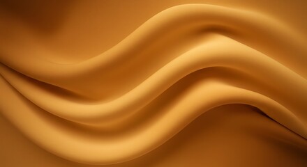 Obraz premium Amber Undulation AI Generated