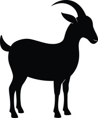Goat Silhouette vector illustration