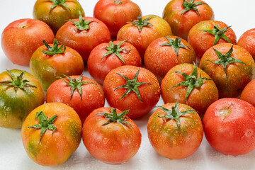 tomatoes on the market