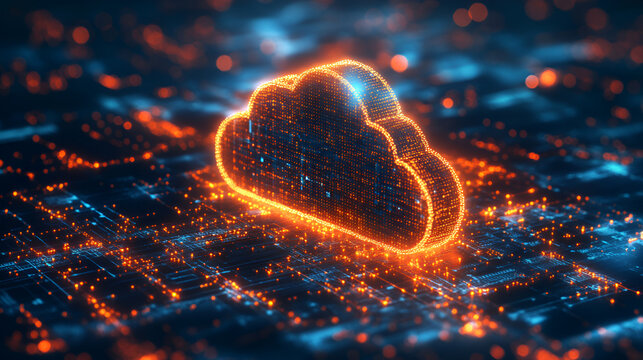 Ai and technology cloud computing for data