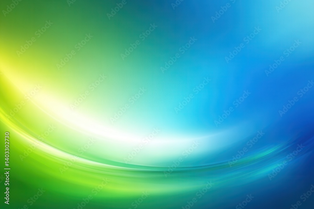 Wall mural beautiful abstract background of flowing color gradients creates a smooth design
