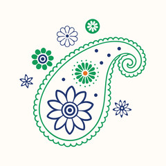 abstract floral ornament