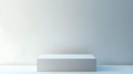 White Round Podium with Classical Columns and Minimal Studio Background Designe,Generative Ai