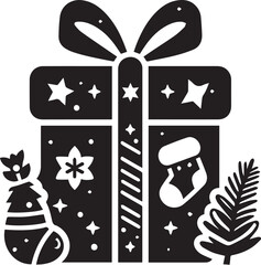 gift box Vector isolated element