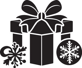 gift box Vector isolated element