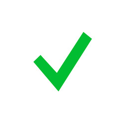 green check mark