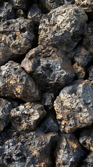 Volcanic Rock Background Vertical