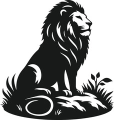 Lion animal vector