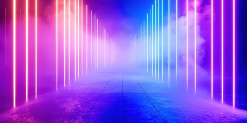 Fototapeta premium A purple sky with a cloudy background
