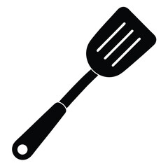 kitchen spatula isolated on white background