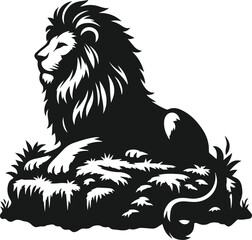 Lion animal vector