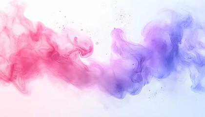 Obraz premium Colorful swirling smoke patterns in shades of pink and purple creating an abstract artistic background