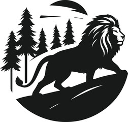 Lion animal vector