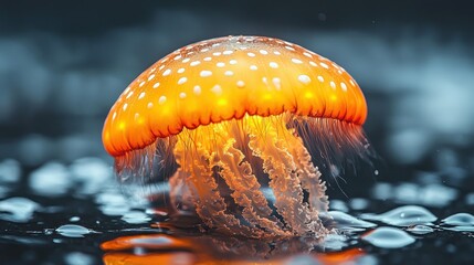 Luminous Jellyfish: A Mesmerizing Underwater Encounter
