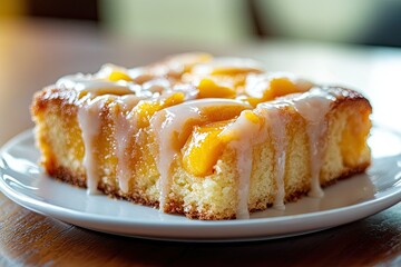 apple pie on a white plate