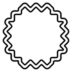 different geometric shapes icon design