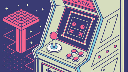 vector illustration of casino chips