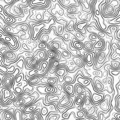 Topographic map,geographic line mountain relief,  cartography, topology, or terrain path concept