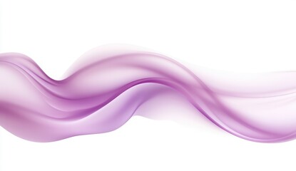 Abstract flowing purple waves