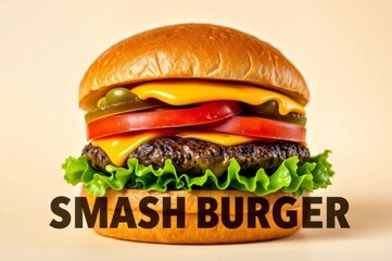 Indulgent Smash Burger Delight