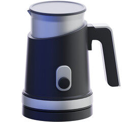 Stand Milk Frother 3D Illustration
