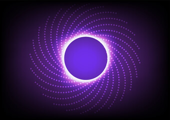 abstract circle dot background