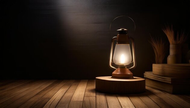 old fashioned lamp