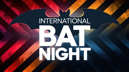 international bat appreciation day, international bat night 2025, Bat Appreciation Month background banner design
