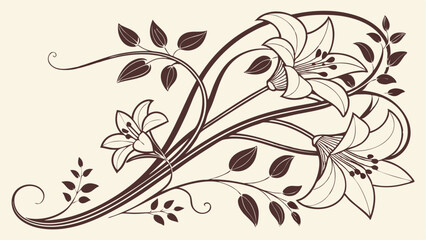 abstract floral background