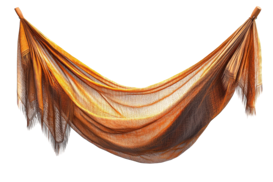 Luxurious golden shawl drapes elegantly showcasing intricate texture and rich autumnal hues against