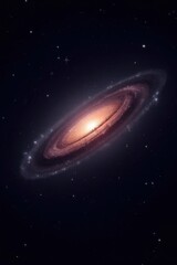 Fototapeta premium Dynamic space galaxy exploration cosmic phenomena digital art deep space high-resolution astronomical concepts