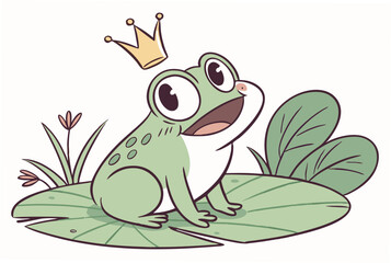 frog on a leaf
