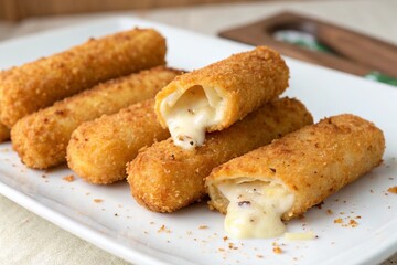 Mozzarella cheese sticks